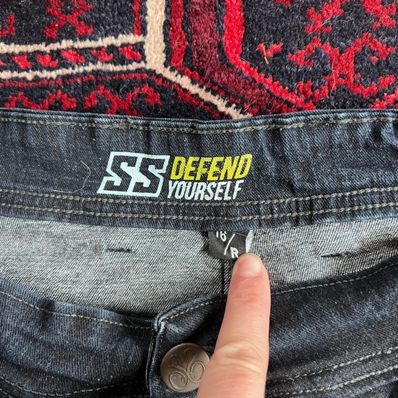 Speed And Salvage Womens Armored Kevlar Jeans SZ 16R - Picture 4 of 6